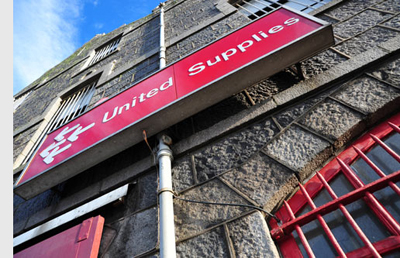 United Supplies Building in Aberdeen